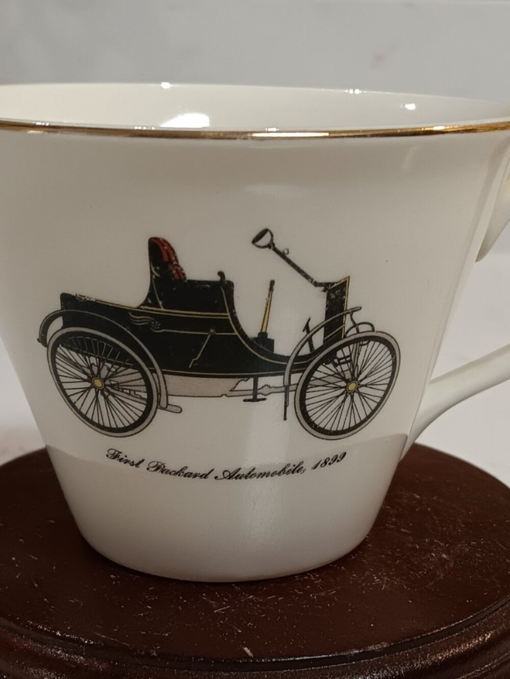 Vintage Salem 23k Gold First Packard Automobile 1899 Collectors Cup
